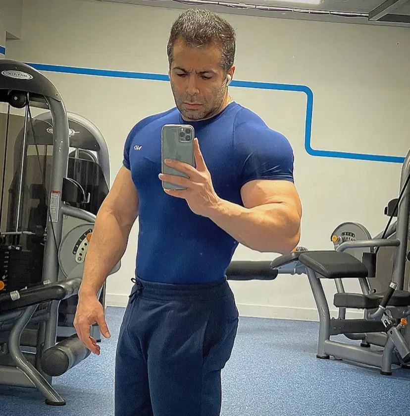 Meysam Karimi training